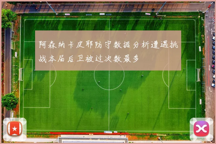 阿森纳卡皮耶防守数据分析遭遇挑战本届后卫被过次数最多